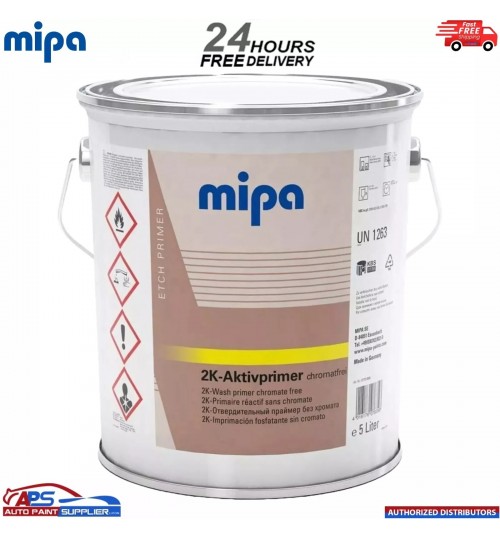 MIPA 2K Aktivprimer Etch Wash Primer 5L – Ultimate Surface Preparation